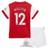 Officiële Voetbalshirt + Korte Broek Arsenal Willian 12 Thuis 2021-22 - Kids